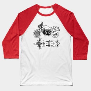 Ducati Monster Baseball T-Shirt